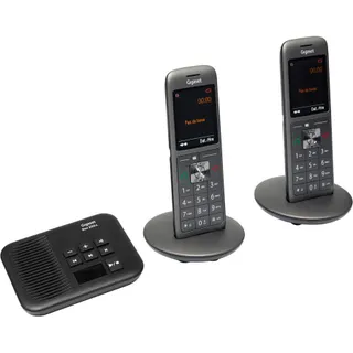 Téléphone sans fil GIGASET CL660A Duo Noir