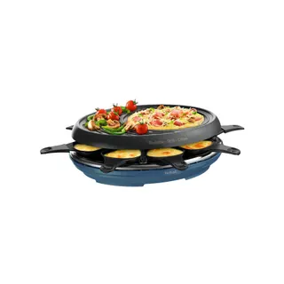 Raclette TEFAL RE310401 Colormania 8 bleu acier