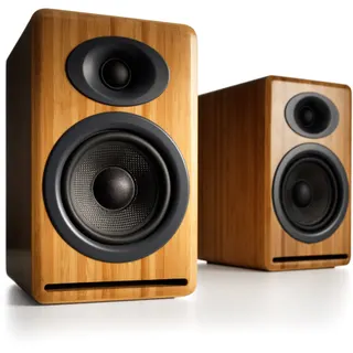 Enceinte bibliothèque AUDIOENGINE P4 Solid bamboo