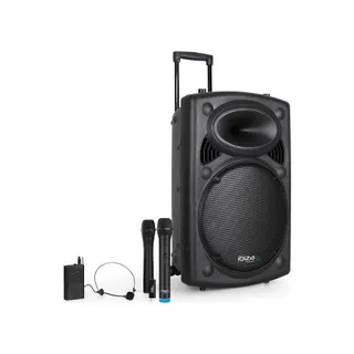 Enceinte sono BM SONIC Enceinte 15" 800W Bluetooth 3 Micros VHF