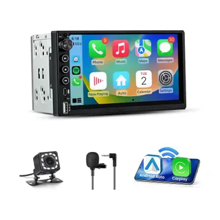 Autoradio connecté JUNSUN 7" GPS KAM Avec écran Carplay