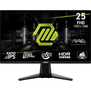 Ecran PC Gamer MSI MAG 255F E20 25" Full HD 200Hz IPS HDR10