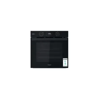 Four encastrable WHIRLPOOL OMSR58RU0B - Pyrolyse - Chaleur pulsée - Porte froide - noir Matt