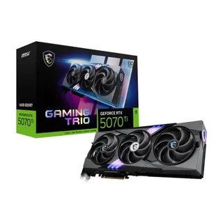 Carte graphique MSI GeForce RTX 5070 Ti 16G GAMING TRIO