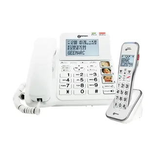 Téléphone filaire GEEMARC Amplidect Combi 595 Geemarc Téléphone Se
