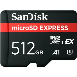 Carte Micro SD SANDISK EXPRESS 512GB SWITCH