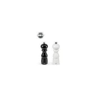 Duo moulins à poivre et sel PEUGEOT Duo Paris Bois Noir & Blanc 18cm