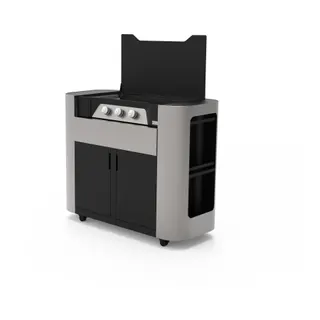 Plancha gaz LE MARQUIER EXCLUSIVE Gaz 375 Duo Edition