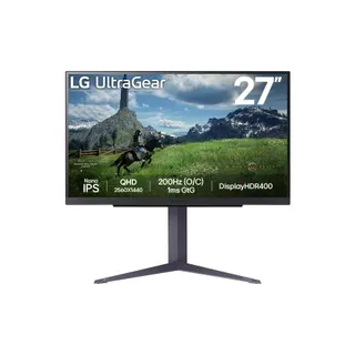 Ecran PC Gamer LG 27GS85Q-B UltraGear Plat 27'' Nano IPS