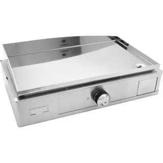 Plancha électrique LE MARQUIER PLTE160i inox à poser, 57x34 cm