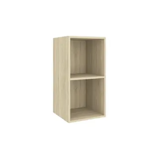 Meuble TV HELLOSHOP26 Meuble TV mural rangement modulable mode