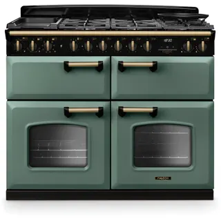 Piano de cuisson mixte FALCON NGC TAB MIX 110 CM VERT MINERAL LAITON A