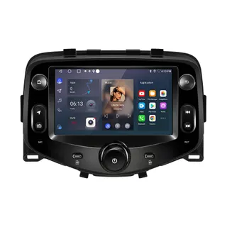 Autoradio connecté JUNSUN pour Toyota Aygo Peugeot 108/C1 Carplay