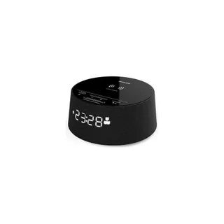 Réveil PHILIPS Bluetooth avec  sans Fil Noir