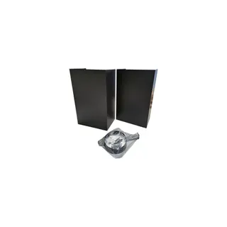 Conduit ROBLIN kit d'évacuation de cheminée noire