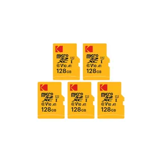Carte Micro SD KODAK Pack de 5 Cartes Mémoire Micro SDX