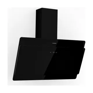 Hotte décorative murale inclinée KLARSTEIN Aurica 90 cm murale 600 m³/h 165 W noir