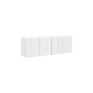 Meuble TV HELLOSHOP26 Meuble TV mural rectangulaire minimalist