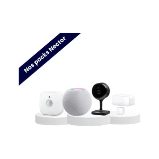Alarme maison NECTOR Pack intelligent Alerte Sécurité Eve &
