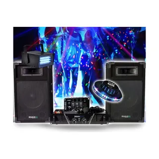 Pack sono BM SONIC COMPLET Disco 480W IBIZA SOUND DJ300 Amp