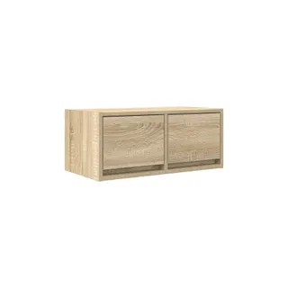 Meuble TV HELLOSHOP26 Meuble TV mural design moderne 60 x 31 x