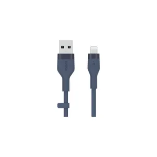 Câble duo BELKIN Cbl Silicone USB-A LTG 1M bleu Belkin Cb