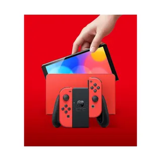 Console NINTENDO Switch Modèle OLED Edition Mario rouge