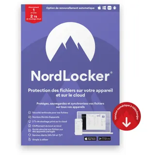 ESD NORDVPN Nord Locker 1 an d'abonnement 2To
