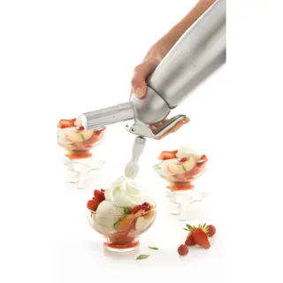 Set d'ustensiles de cuisine MASTRAD 0.5L mousses crèmes chaudes&froides