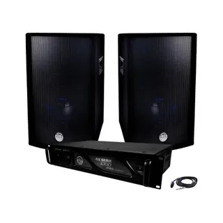 Pack sono MYDEEJAY Pack Sonorisation 1600W Ampli Mydj + Enc