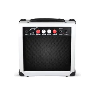 JOHNNY BROOKS Ampli de guitare blanc 20W/6,5"