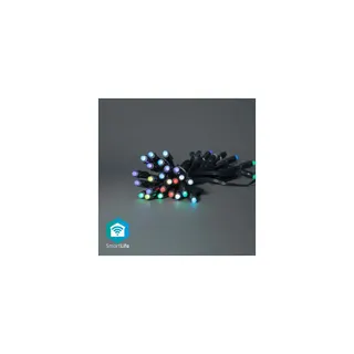 Guirlande lumineuse NEDIS Guirlande intelligente Wi-Fi RGB 48 LED
