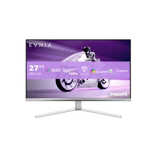 Ecran PC Gamer PHILIPS Evnia 27M2N8500 27" QHD 360Hz QD-OLED HDR True Black 400 HDMI 2.1 USB-C 15W Ambiglow