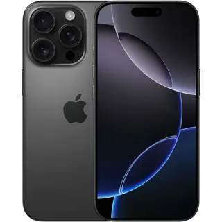 Smartphone APPLE iPhone 16 Pro Titane Noir 256Go Reconditionné