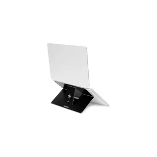 Support ordinateur portable R-GO-TOOLS Attachable aluminium Hylite  noir