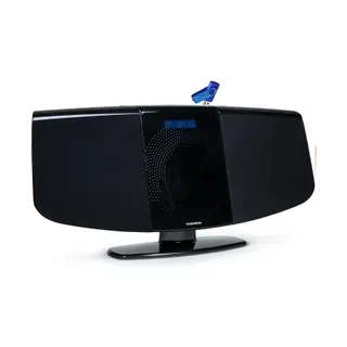 Enceinte nomade LEDWOOD MIC400BT Bluetooth FM 30W Vintage Noir
