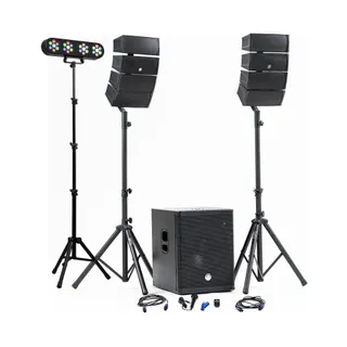 Pack sono BM SONIC BMS-15 1200W Caisson 38cm Bluetooth USB