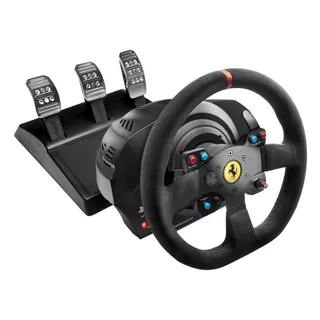 Volant + Pédalier THRUSTMASTER T300 Ferrari Intégral Alcantara Edition