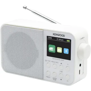Radio DAB KENWOOD DAB BT CRM30DAB-W Blanc