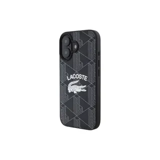 Coque LACOSTE pour iPhone 16 MagSafe Blend Monogram