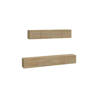 Meuble TV HELLOSHOP26 Ensemble de meubles armoire buffet TV té