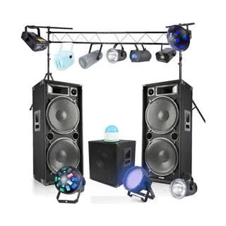 Enceinte sono NONAME Pack de 11 jeux de lumière + portique et