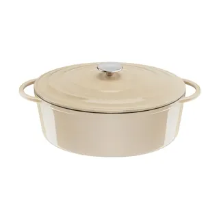 Cocotte TEFAL Fonte LOV faitout 34cm beige