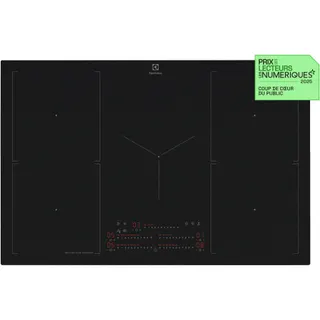 Plaque induction ELECTROLUX EIS87553IZ SaphirMatt® 80cm résistante aux rayures et Zone Flex