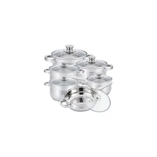 Batterie de cuisine HERZBERG HG1241-IX