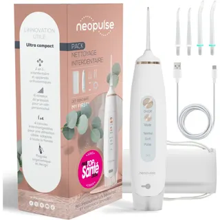 Hydropulseur NEOPULSE Jet dentaire MY FIRST - Blanc
