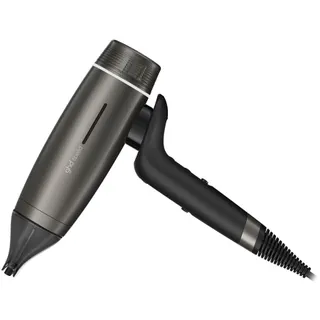 Sèche cheveux professionnel GHD ultra-rapide Speed noir métallique : technologie Aeroprecis pour un séchage puissant et précis