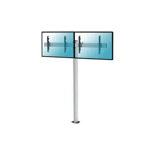 Pied TV KIMEX Support sur pied 2 écrans TV 50"- 55"