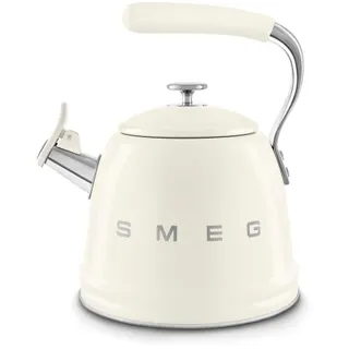 Bouilloire SMEG Sifflante 2.3L crème