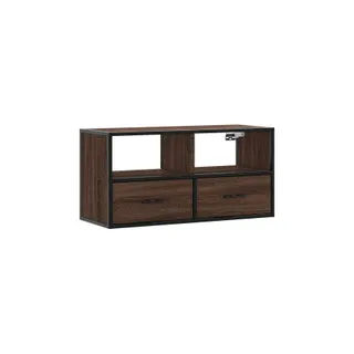 Meuble TV HELLOSHOP26 Meuble TV mural pratique design industri